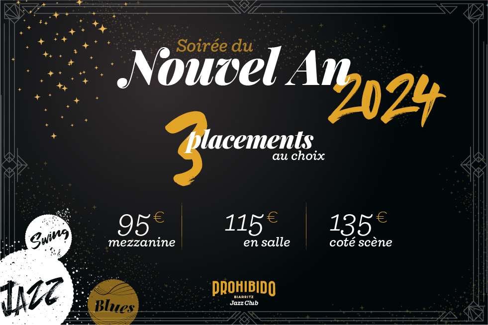 Soirée du Nouvel An au Prohibido Biarritz